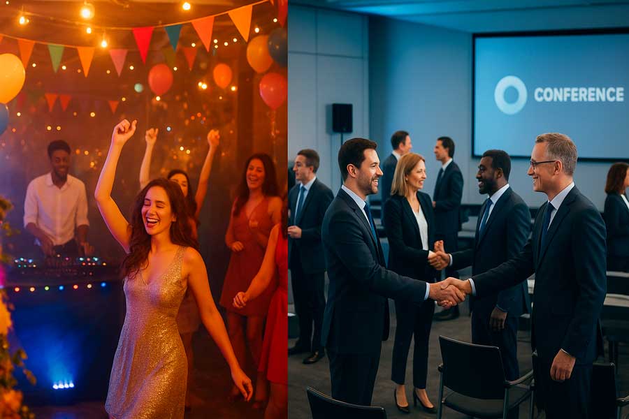 10 Diferencias Clave entre Eventos Sociales y Corporativos: Guía Completa 2025